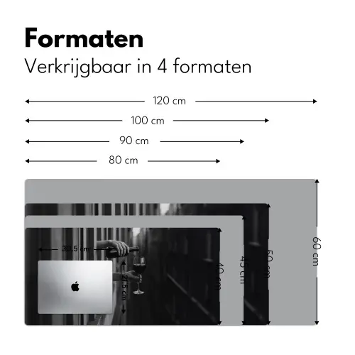 Wijnfles - Glas - Handen - Raam Muismat XXL klein -sfeer5