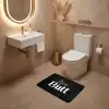Quotes - Nice butt - Zwart - Spreuken WCmat klein -sfeer3