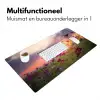 bloemen-roze-zonsondergang-natuur-weide-horizon Muismat XXL klein -sfeer4