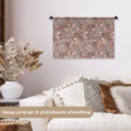 Bloemen - Wild - Pastel Wandkleed katoen klein 269 -sfeer1