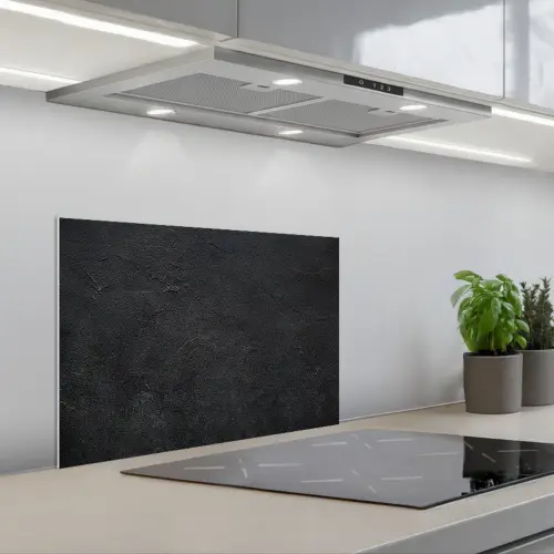 Industrieel - Beton - Grijs - Vintage - Rustiek keuken achterwand spatscherm klein -3d_schuin