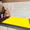Geel - Citroen - Neon - Kleuren Inductie beschermer vinyl 3mm klein 276 -sfeer3