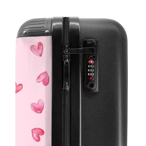 Liefdespatroon NBS - Handbagage koffer - Kinderen Unisex middel -slot