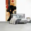 Zijaanzicht - Vrouw - Vormen fotobehang vinyl groot -slaapkamer