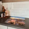Avondgloed bij het Duinhek Inductie beschermer vinyl 3mm middel -sfeer3