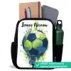 Voetbalvibes - Verf - Groen - Blauw Rugzak - Zwart middel -inhoud_NL