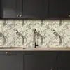 Bloem - Vogel - Kleurrijk keuken achterwand 2 middel 871 -sfeer1