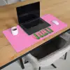 Tekst - Bold - Roze Muismat XXL klein -sfeer1