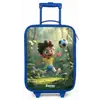 Voetbal - Jongen - Bos Kinderkoffer - Blauw klein -zz3dotto