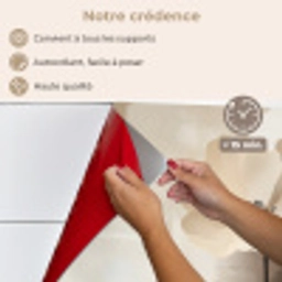 Bloem - Beige - Verf - Schaduw keuken achterwand spatscherm klein -spatscherm_FR