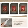 Voetballer - Omhaal - Rood - Neon Light Box met kabel (Kinderlampje) klein -USP_dimbaarNL