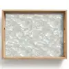 Parelmoerglans - Wit - Schelp Dienblad Rechthoek middel 911 -z3d_shopping