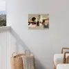 Abstract - Vormen - Beige - Texturen tuinposter los doek klein -sfeer8