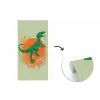 Dinosaurus - Groen - Planten - Cirkel fotobehang vinyl groot -3d
