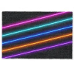 Esthetiek - Retro - Neon Deurmat klein -zkaufland3d