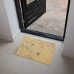 IJsvogels - Bloesem - Geel Deurmat klein -sfeer5