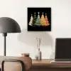 Kerstbomen - Kleurrijk - Lichtjes - Ster aluminium wit klein -sfeer5