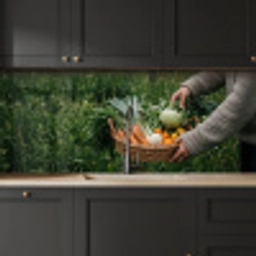 Veld - Groenten - Biologisch - Oogst keuken achterwand 2 middel -sfeer1