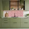 Waaier - Motief - Terra keuken achterwand 2 middel 871 -sfeer3