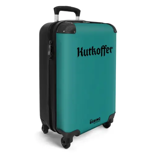 Quotes - Kutkoffer petrolblauw NBS - Handbagage koffer - Kinderen Unisex middel -productfoto_3d
