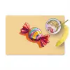 Geel - Snoep - Kleur Placemat vinyl groot -zzzproduct_Kitchenyeah-website