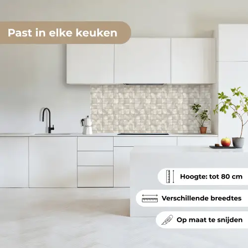 Tegels - Natuurlijk - Grijs keuken achterwand 2 middel 871 -sfeer4_NL
