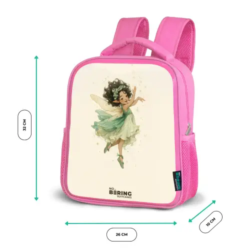 Dansende bosfee Kinderrugzak - Roze middel -productfoto_formaten
