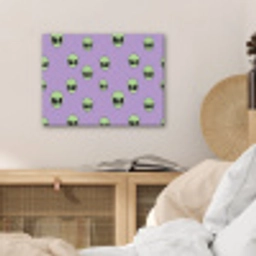 Alien - Retro - Lila PET vilt klein 837 -sfeer3