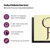 Oh hi - Geel - Monogram Inductie beschermer vinyl 3mm klein -zzzzzzz-cc-usp