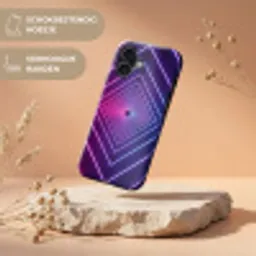 Driedimensionaal - Tunnel - Ruimte Toughcase MagSafe Apple iPhone 17 klein -USP_RandenV_NL