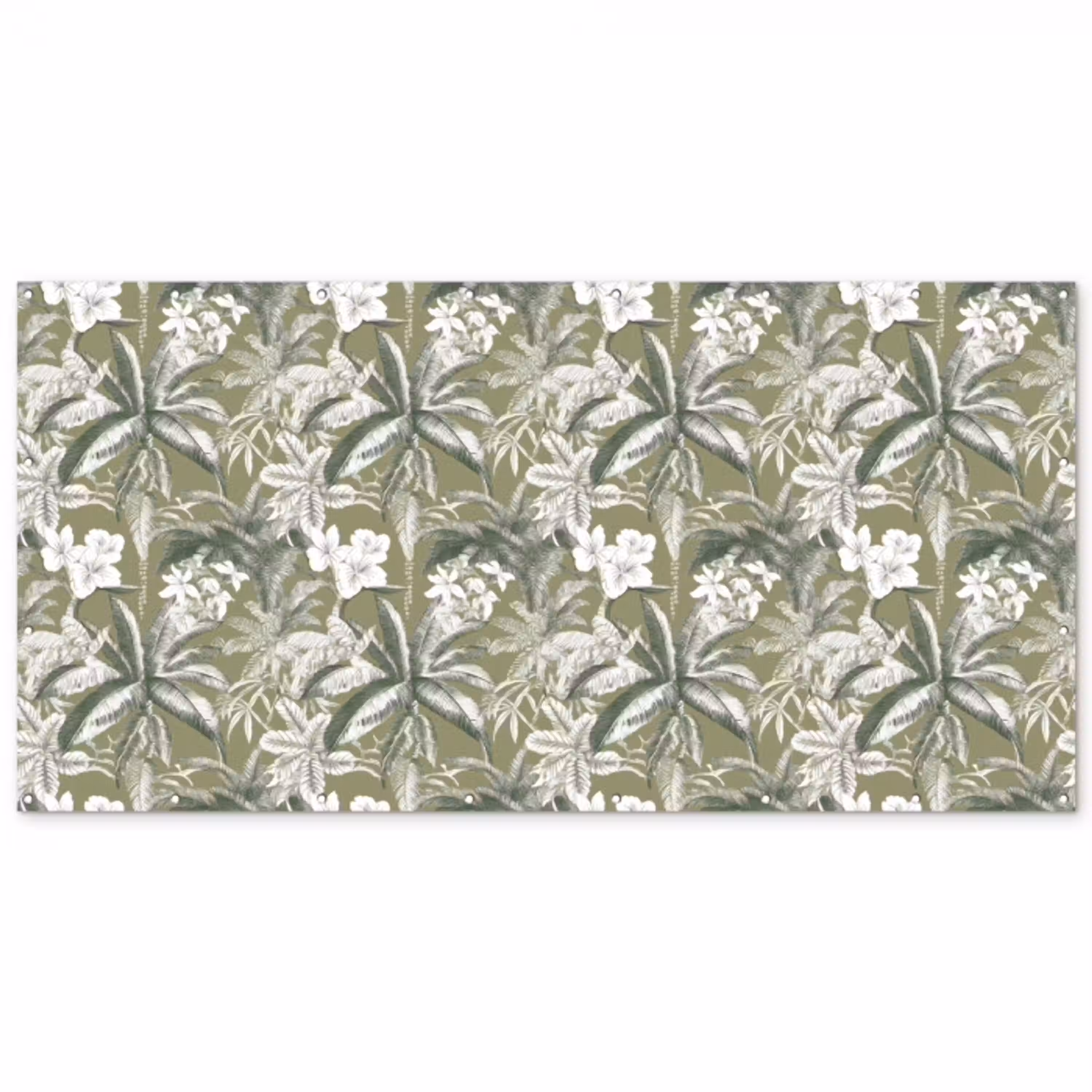 Botanisch - Bloemen - Groen Balkonbeschermer Duitsland klein 596 -zz_3d