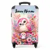 Roze Robijn NBS - Handbagage koffer - Kinderen Unisex middel -productfoto_recht