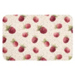 Framboos - Stippen - Rood Badmat klein 997 -3d