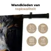 Stier - Hoorns - Snuit - Goud Wandkleed katoen klein -sfeer2