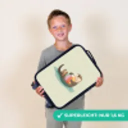 Otter - Strandbal - Kleurrijk Kinderkoffer - Zwart klein -sfeer4_DE