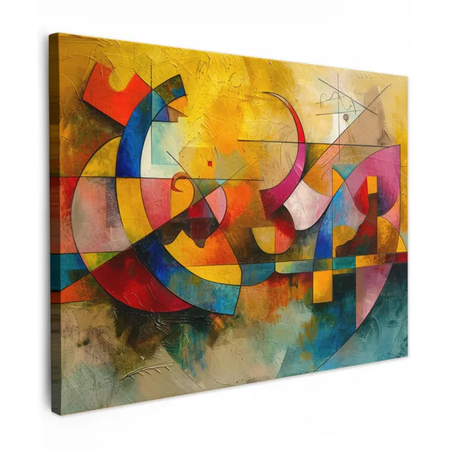Canvas schilderij - Kunst - Abstract - Modern