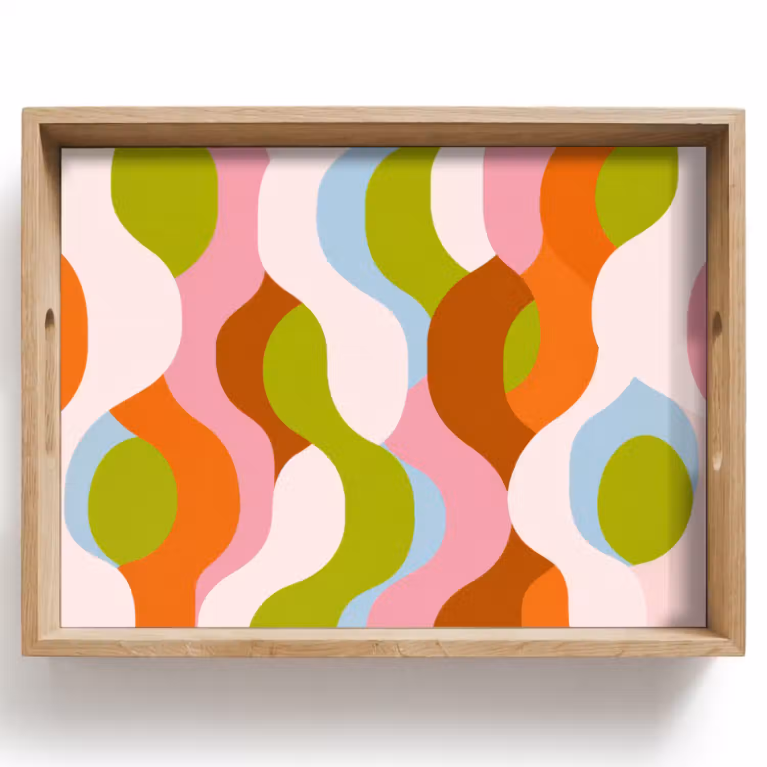 Tablett - Abstrakt - Formen - Rosa