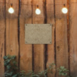 Beige - Marmer - Witte aders tuinposter los doek klein 239 -sfeer1