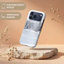 Meer - Dennen - IJs - Winter - Rustgevend Toughcase MagSafe Apple iPhone 17 Pro Max klein -USP_RandenV_NL