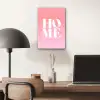 Home - Letters - Groot - Roze aluminium wit klein -sfeer5