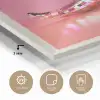 Disco - Peper - Roze plexiglas 5mm klein -sfeer2