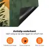 Plant - Bloemen - Wit Inductie beschermer vinyl 3mm klein -zzzzzzz-td-onderkant