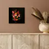 Boeket - Bloemen - Exotisch aluminium wit klein -sfeer4