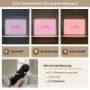 Toedeloe - Roze - Minimalistisch Light Box met batterij (Wandlamp) middel -USP_lichtkleurDE