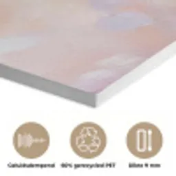 Dobbelstenen - Kleurrijk - Getallen - Stipjes PET vilt klein -closeup_NL