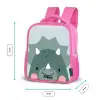 Tigo triceratops Kinderrugzak - Roze middel -productfoto_formaten