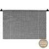 Zwart - Wit - Design - Geometrie - Patroon Wandkleed katoen klein 269 -t3d_DE