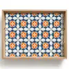 Traditioneel - Tegel - Oranje Dienblad Rechthoek middel 911 -z3d_shopping