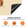 Alpaca - Egel - Bruin - Knuffelen Inductie beschermer vinyl 3mm klein -zzzzzzz-td-onderkant