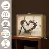Hart - Hout - Natuur - Takken - Bruin Light Box met batterij (Wandlamp) middel -USP_websiteoverzichtNL